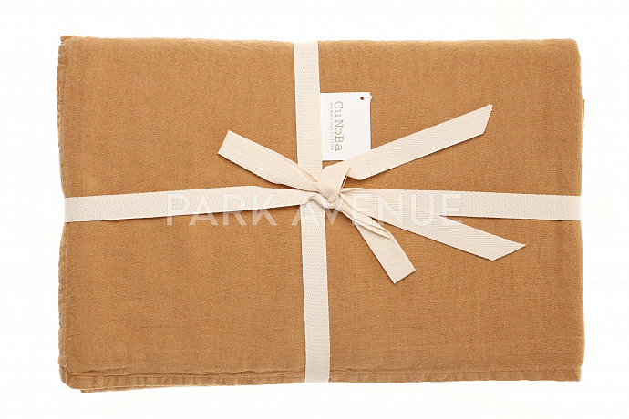 LIL CUNOBA Скатерть льняная, 170x270, 100% лен , Senape